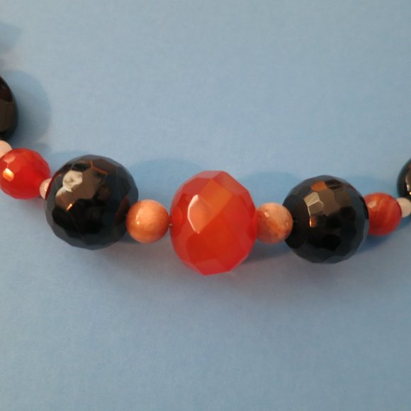 Jay King Midnight Chalcedony & Multigemstone 18" Sterling Silver Necklace - Picture 2 of 7